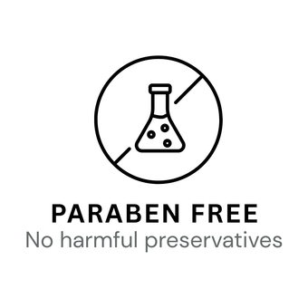Paraben free — no harmful preservatives